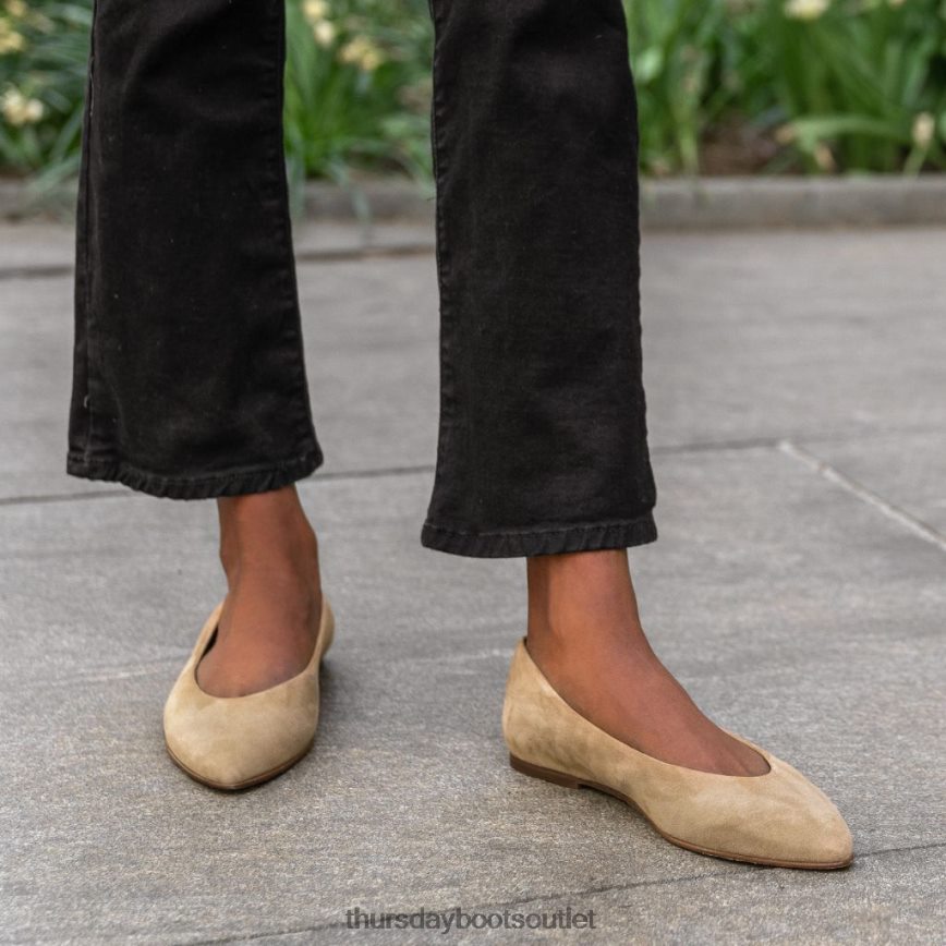 pl Thursday Boots kobiety wiwat wielbłądzi zamsz V64N62483 buty