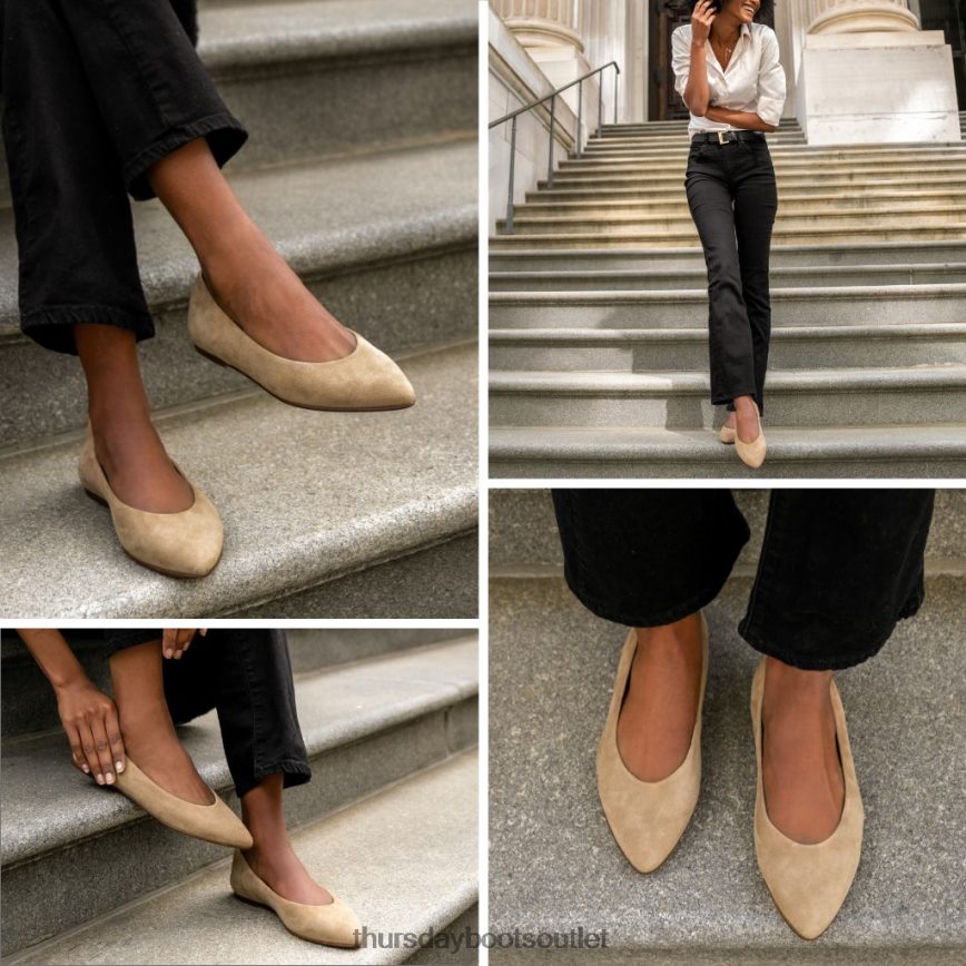 pl Thursday Boots kobiety wiwat wielbłądzi zamsz V64N62483 buty
