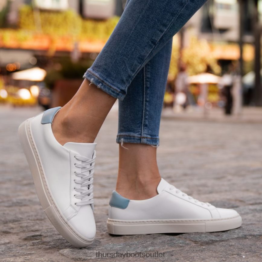 pl Thursday Boots kobiety dziedzictwo biały x baby blue V64N62464 buty
