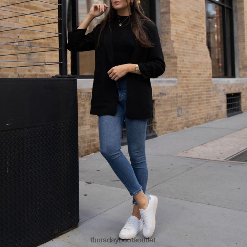 pl Thursday Boots kobiety dziedzictwo biały x baby blue V64N62464 buty