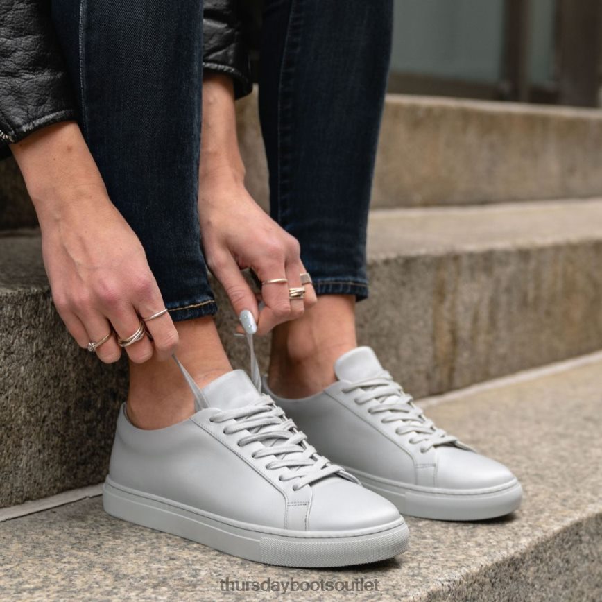 pl Thursday Boots kobiety premierowy niski top jasnoszary V64N62451 buty