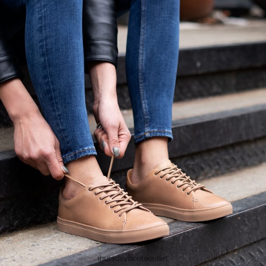 pl Thursday Boots kobiety premierowy niski top naturalna vachetta V64N62458 buty