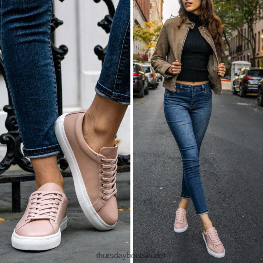 pl Thursday Boots kobiety premierowy niski top rumieniec V64N62454 buty