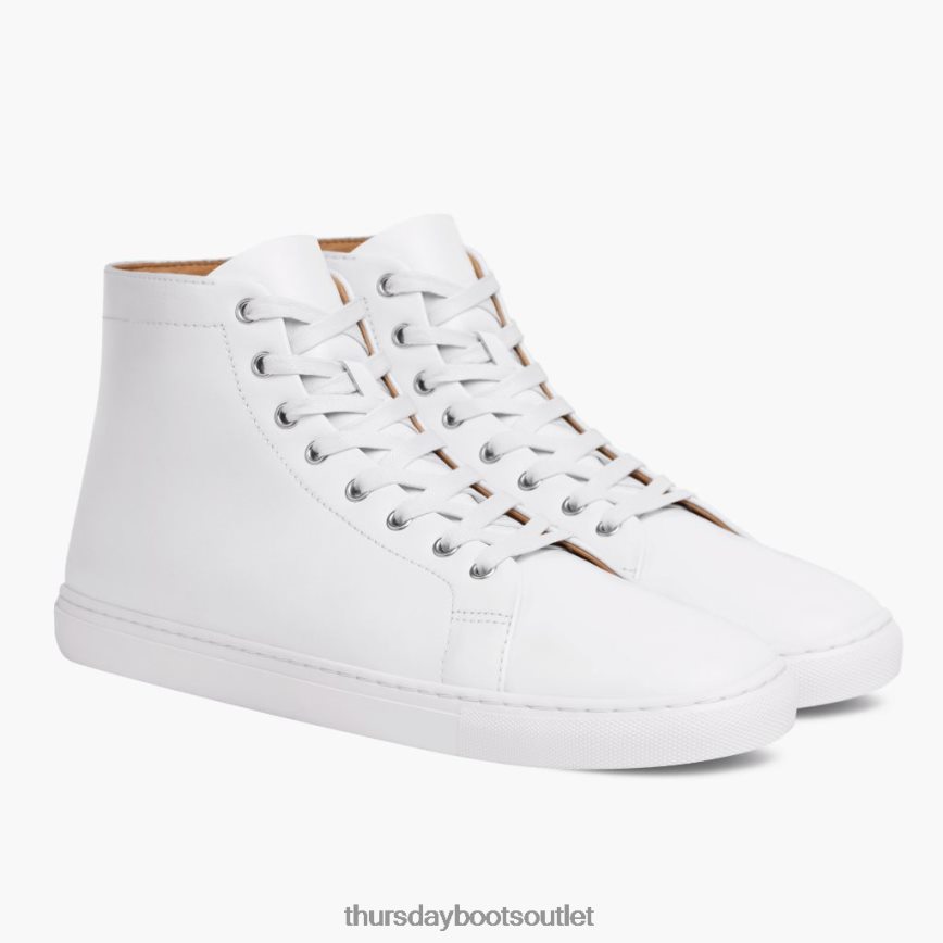 pl Thursday Boots kobiety premierowy wysoki top biały V64N62475 buty