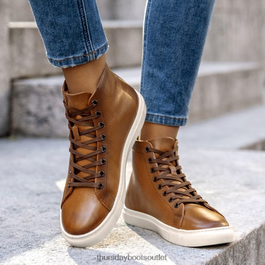 pl Thursday Boots kobiety premierowy wysoki top toffi V64N62474 buty