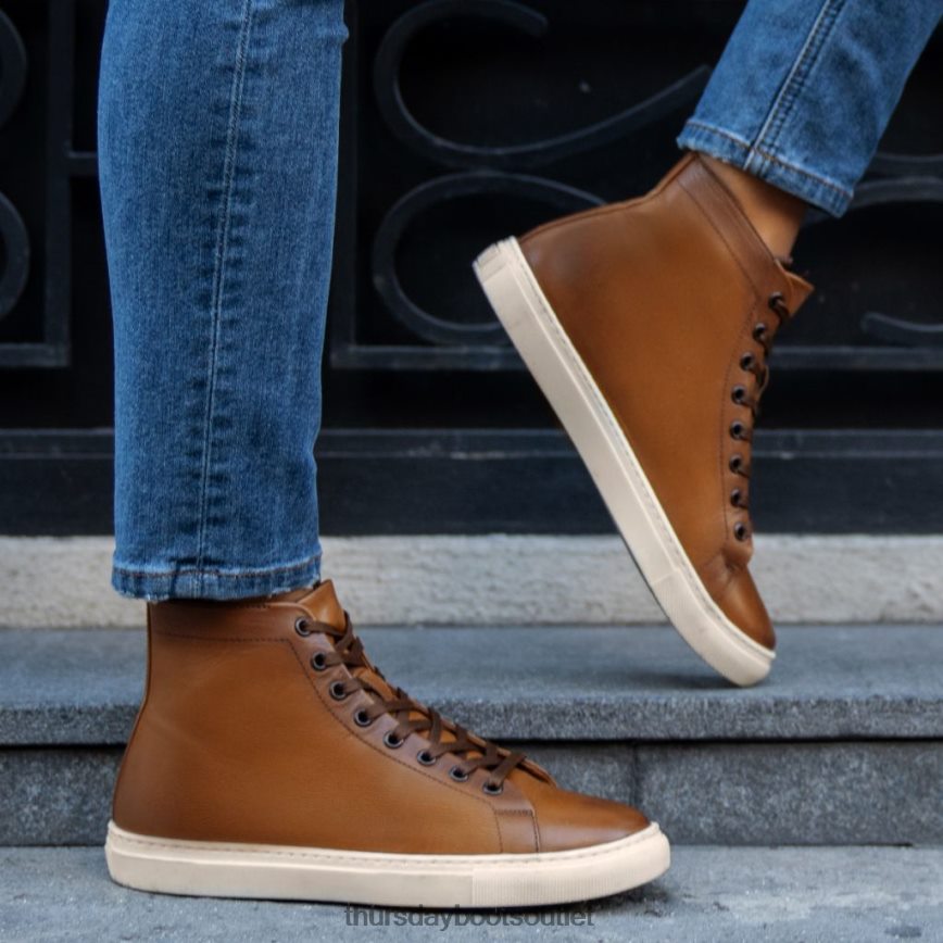 pl Thursday Boots kobiety premierowy wysoki top toffi V64N62474 buty