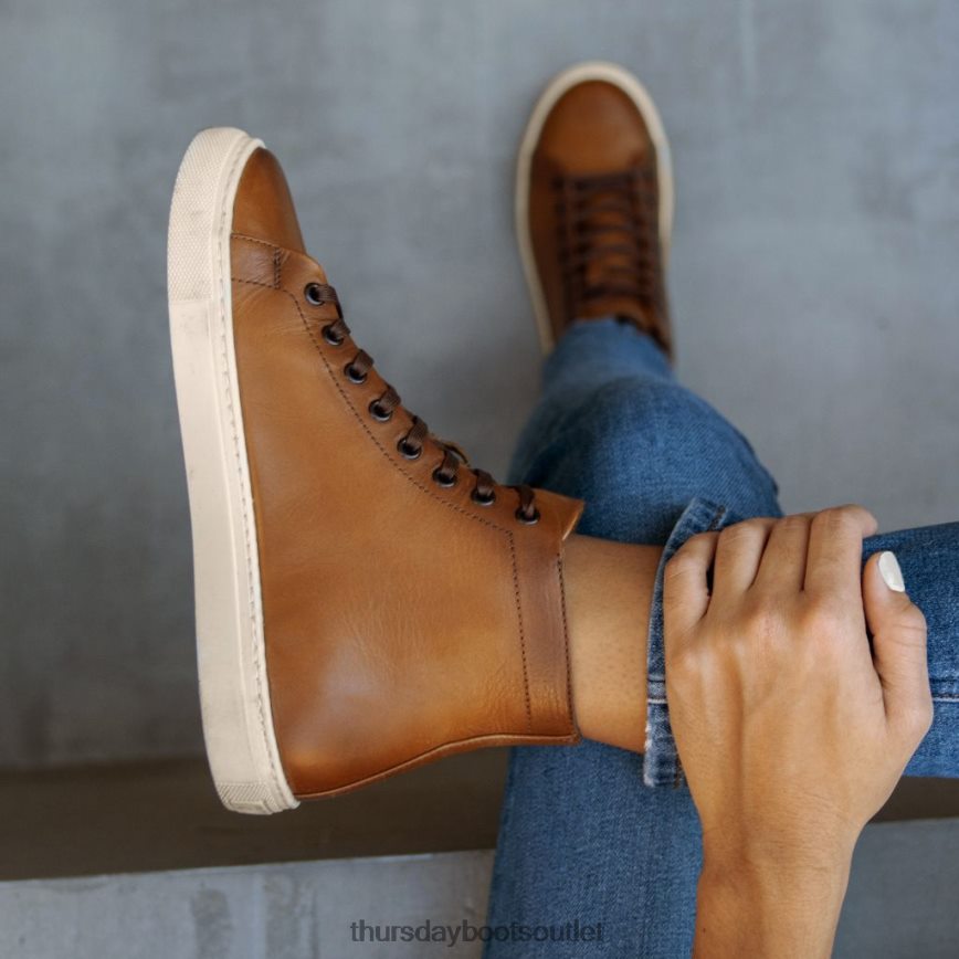 pl Thursday Boots kobiety premierowy wysoki top toffi V64N62474 buty