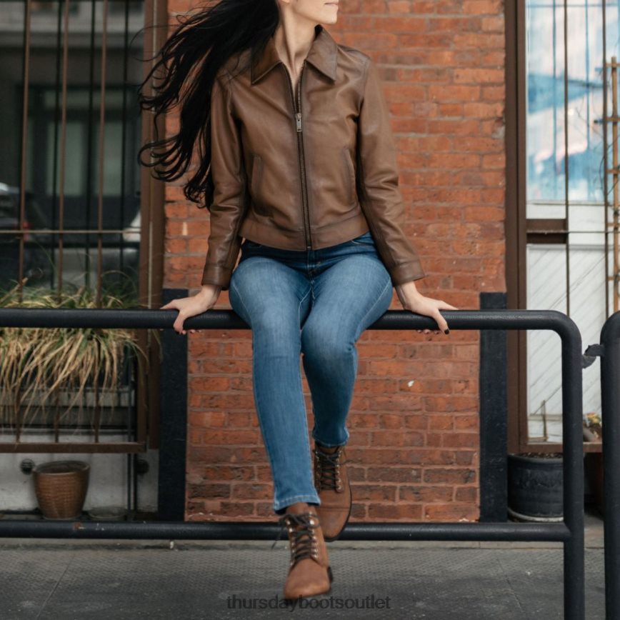 pl Thursday Boots kobiety edycja kurtki orzech włoski V64N62496 odzież