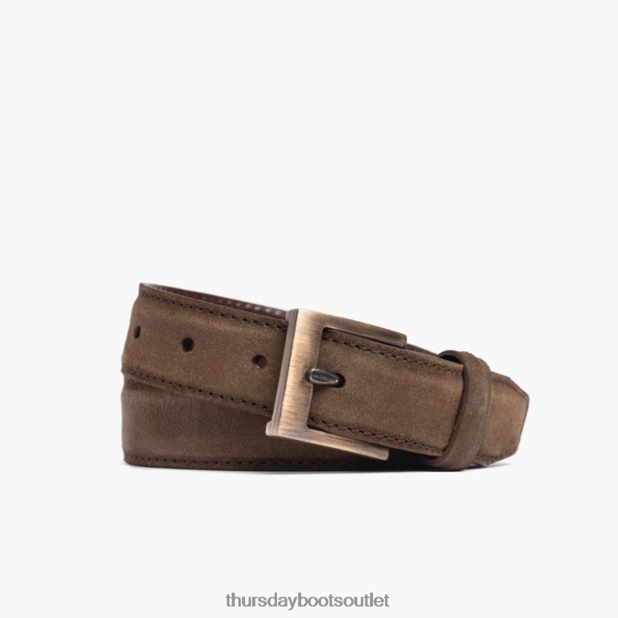 pl Thursday Boots mężczyźni klasyczny skórzany pasek mokka V64N62175 Akcesoria