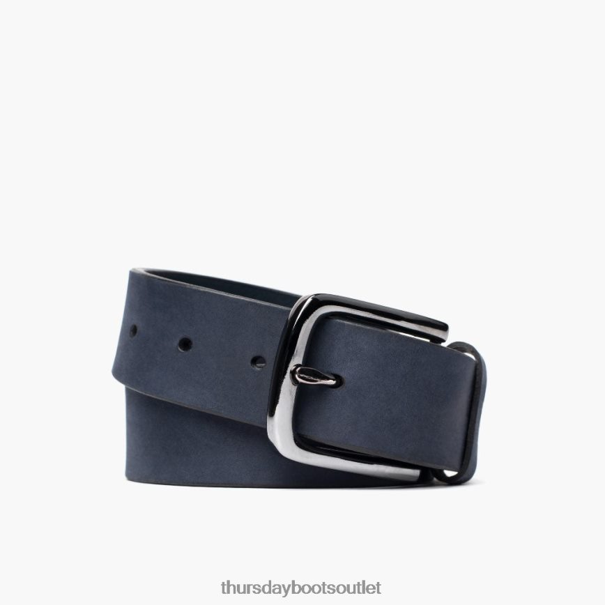 pl Thursday Boots mężczyźni zabytkowy skórzany pasek marino matowy V64N62187 Akcesoria