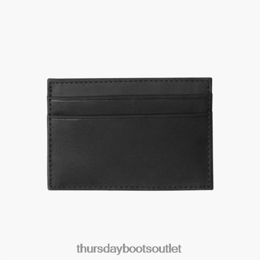 pl Thursday Boots mężczyźni skórzane etui na karty czarny mat V64N62279 Akcesoria