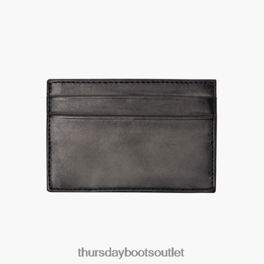 pl Thursday Boots mężczyźni skórzane etui na karty zmartwiona szarość V64N62280 Akcesoria