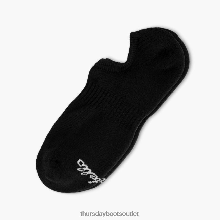 pl Thursday Boots mężczyźni klasyczne niewidoczne skarpetki czarny V64N62517 Akcesoria
