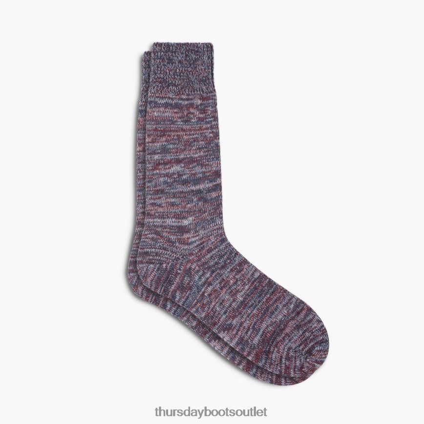 pl Thursday Boots mężczyźni melanżowe skarpetki sodello patriota V64N62253 Akcesoria
