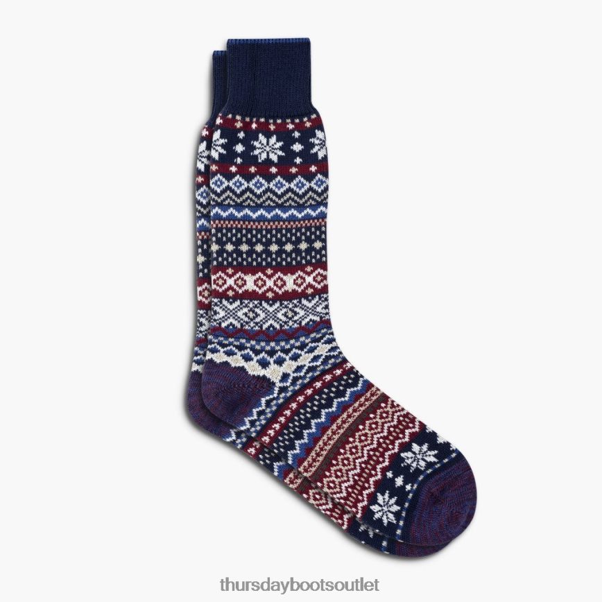pl Thursday Boots mężczyźni norweska skarpeta sodello admirał V64N62257 Akcesoria