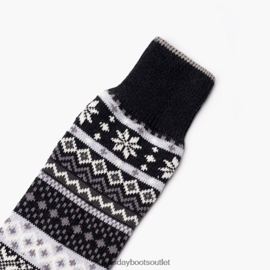 pl Thursday Boots mężczyźni norweska skarpeta sodello czarny V64N62256 Akcesoria