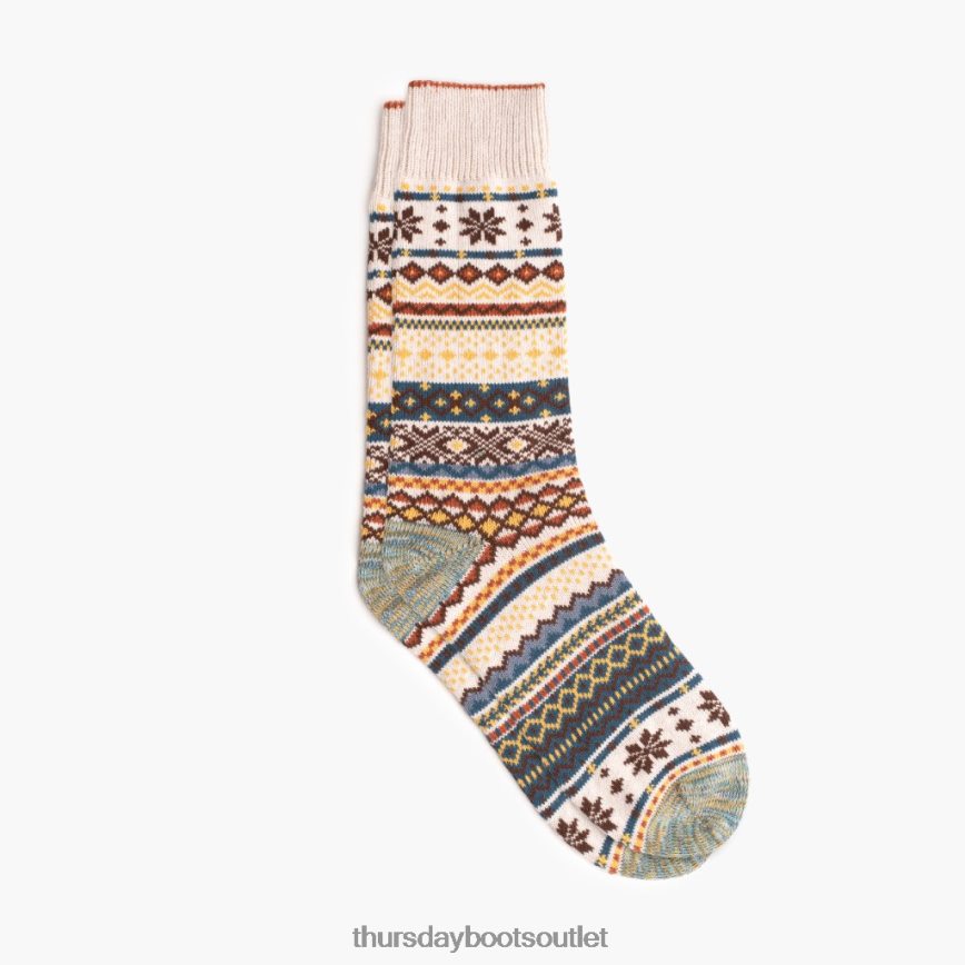 pl Thursday Boots mężczyźni norweska skarpeta sodello krem V64N62260 Akcesoria