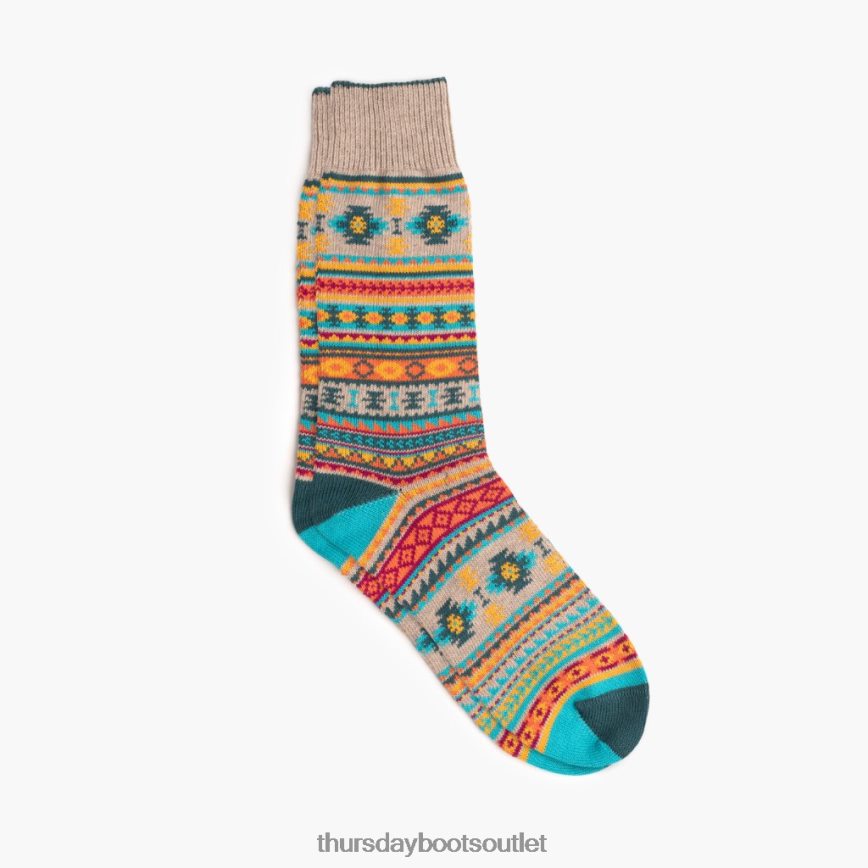 pl Thursday Boots mężczyźni sodello południowa skarpeta przeciwsłoneczna owsianka V64N62250 Akcesoria