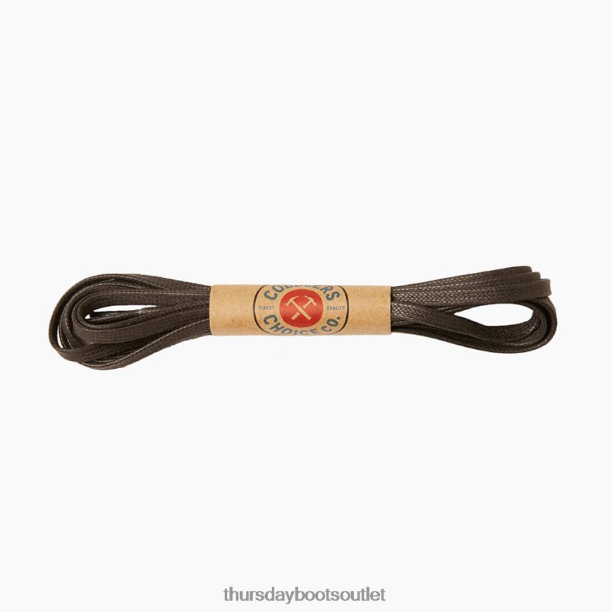 pl Thursday Boots mężczyźni płaskie woskowane bawełniane sznurówki brązowy V64N62288 Akcesoria
