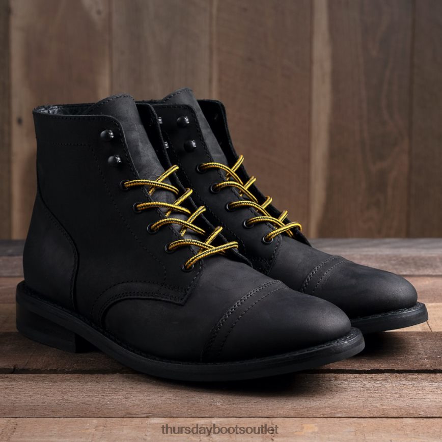 pl Thursday Boots mężczyźni sznurowadła z kevlaru czarny + żółty V64N62320 Akcesoria