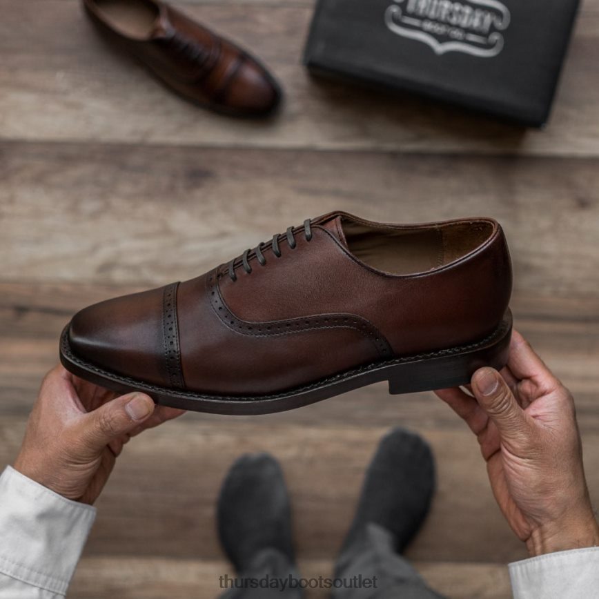 pl Thursday Boots mężczyźni Broadway Kawa V64N62220 buty