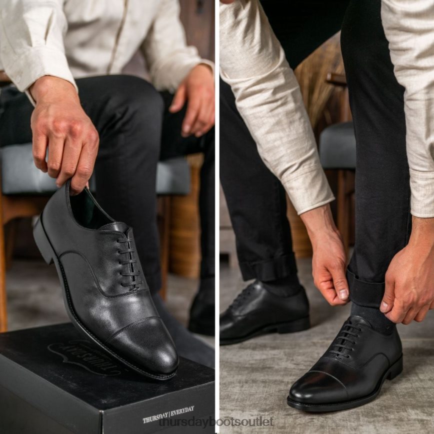 pl Thursday Boots mężczyźni przewodniczący czarny V64N62216 buty