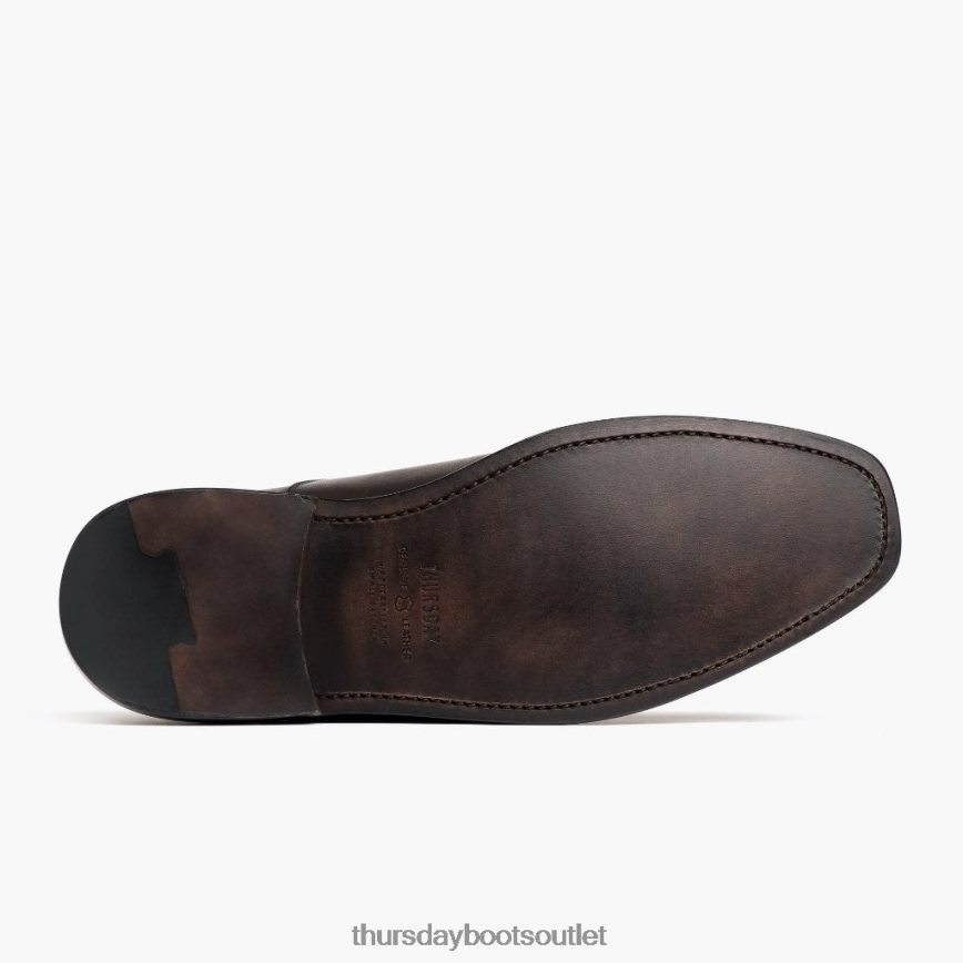 pl Thursday Boots mężczyźni wykonawczy czarna kawa V64N62202 buty