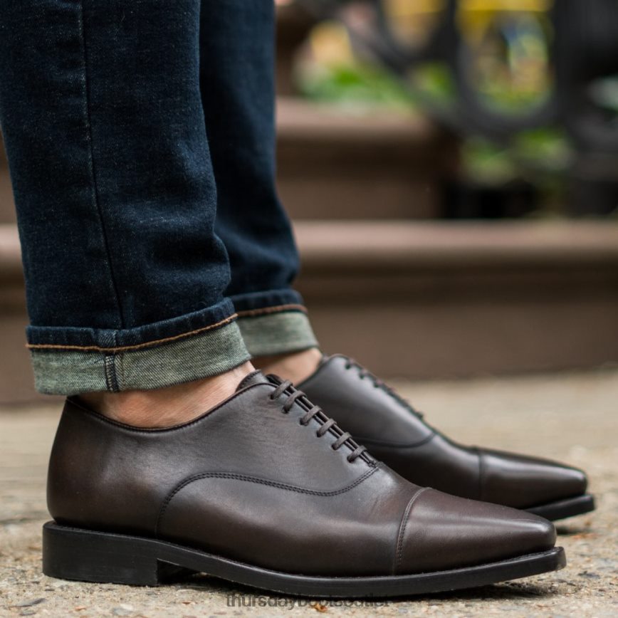 pl Thursday Boots mężczyźni wykonawczy czarna kawa V64N62202 buty