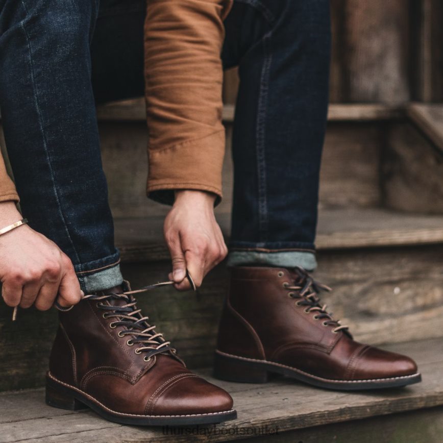 pl Thursday Boots mężczyźni awangarda francuska pieczeń V64N6297 buty