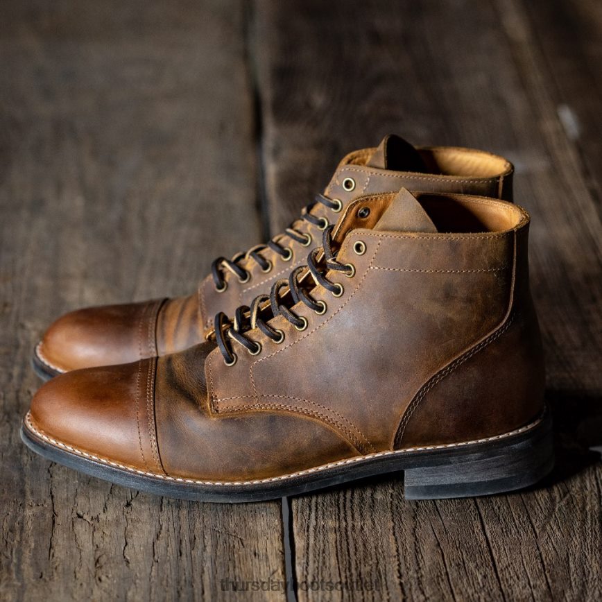 pl Thursday Boots mężczyźni awangarda palona miedź V64N6293 buty