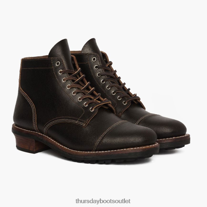 pl Thursday Boots mężczyźni awangarda woskowane kakao V64N6295 buty
