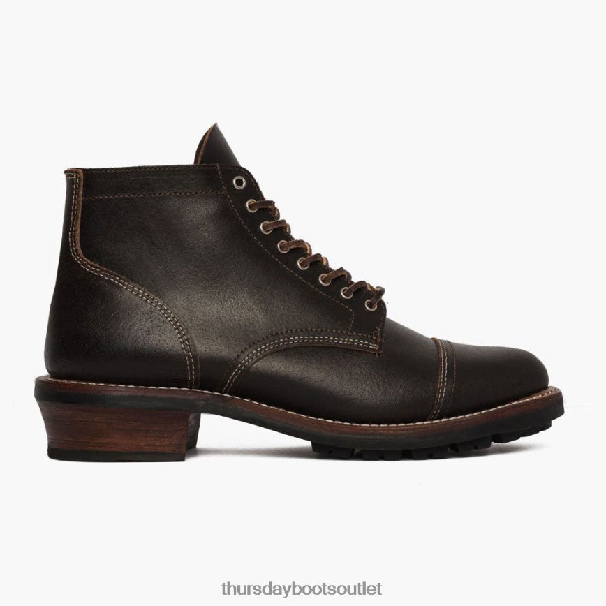 pl Thursday Boots mężczyźni awangarda woskowane kakao V64N6295 buty