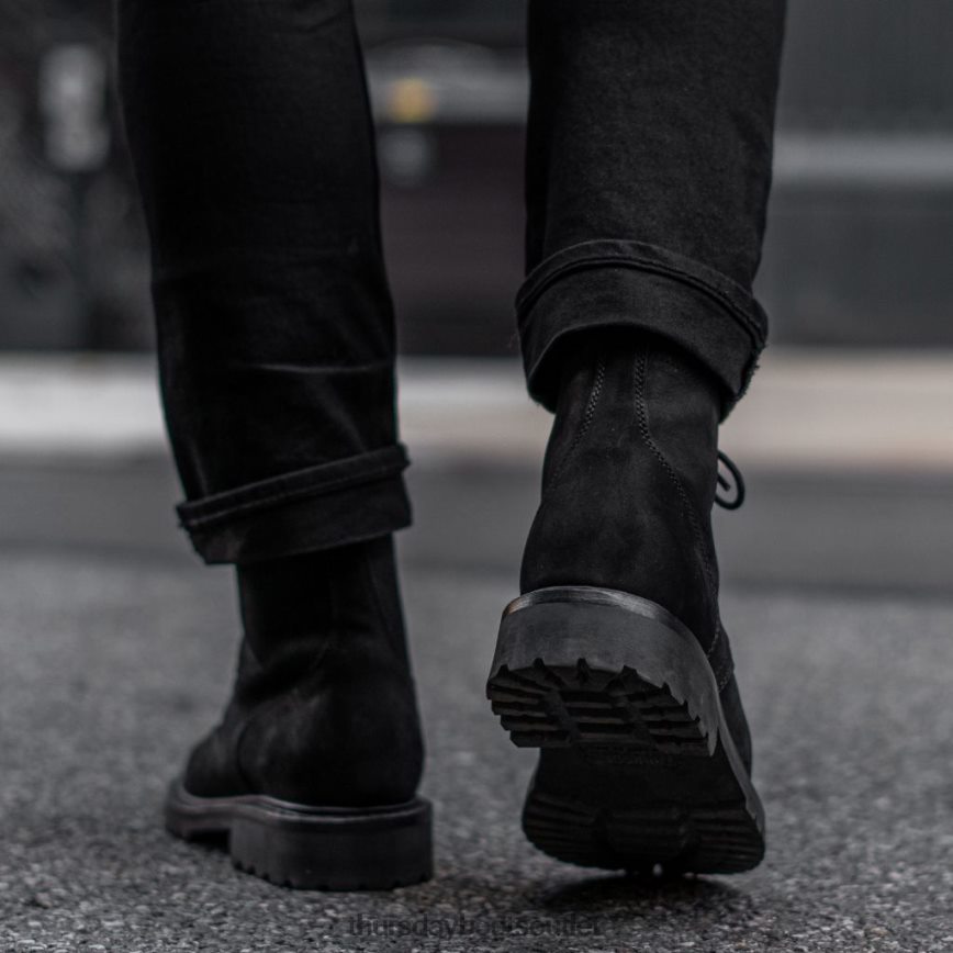 pl Thursday Boots mężczyźni bohater czarny mat V64N6217 buty