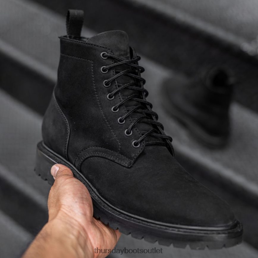pl Thursday Boots mężczyźni bohater czarny mat V64N6217 buty