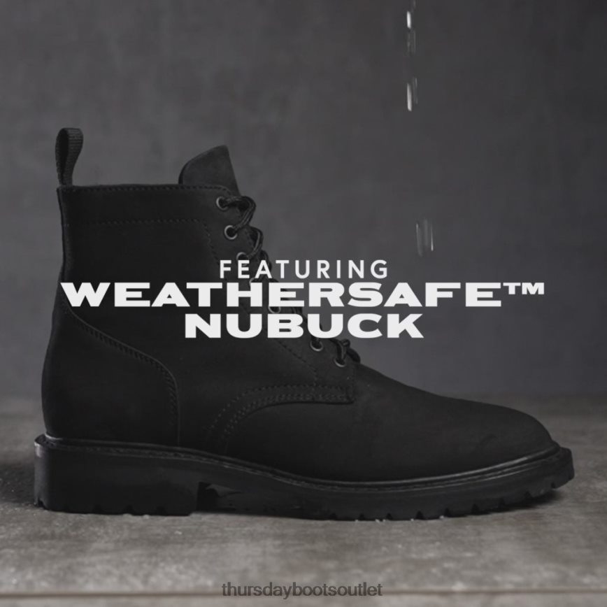 pl Thursday Boots mężczyźni bohater czarny mat V64N6217 buty