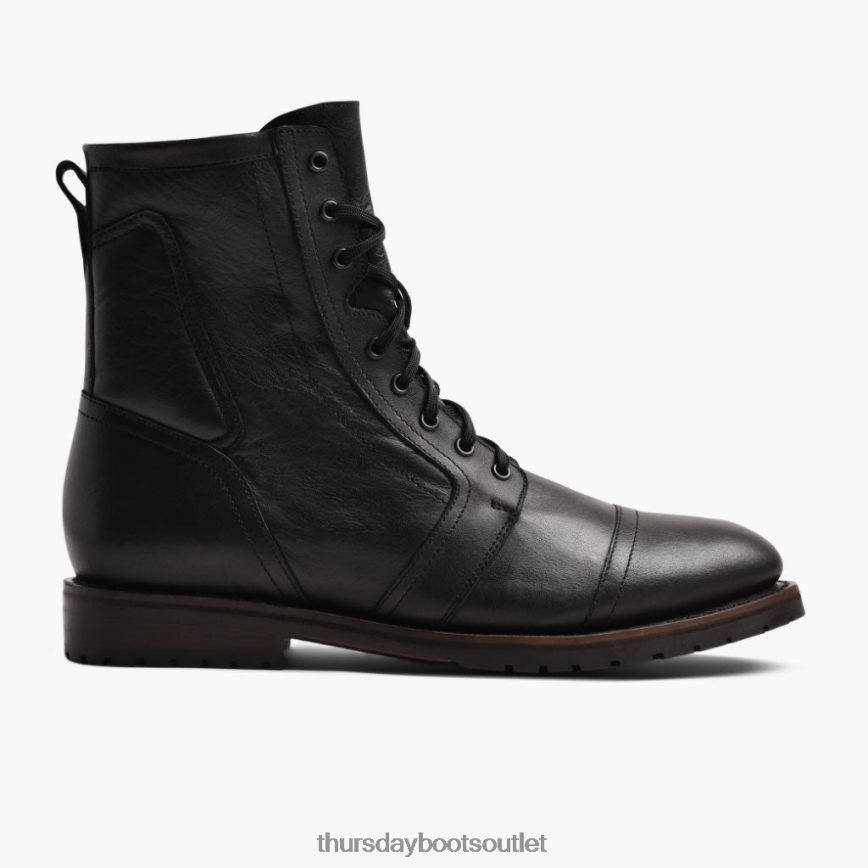 pl Thursday Boots mężczyźni casa moto czarny V64N6221 buty