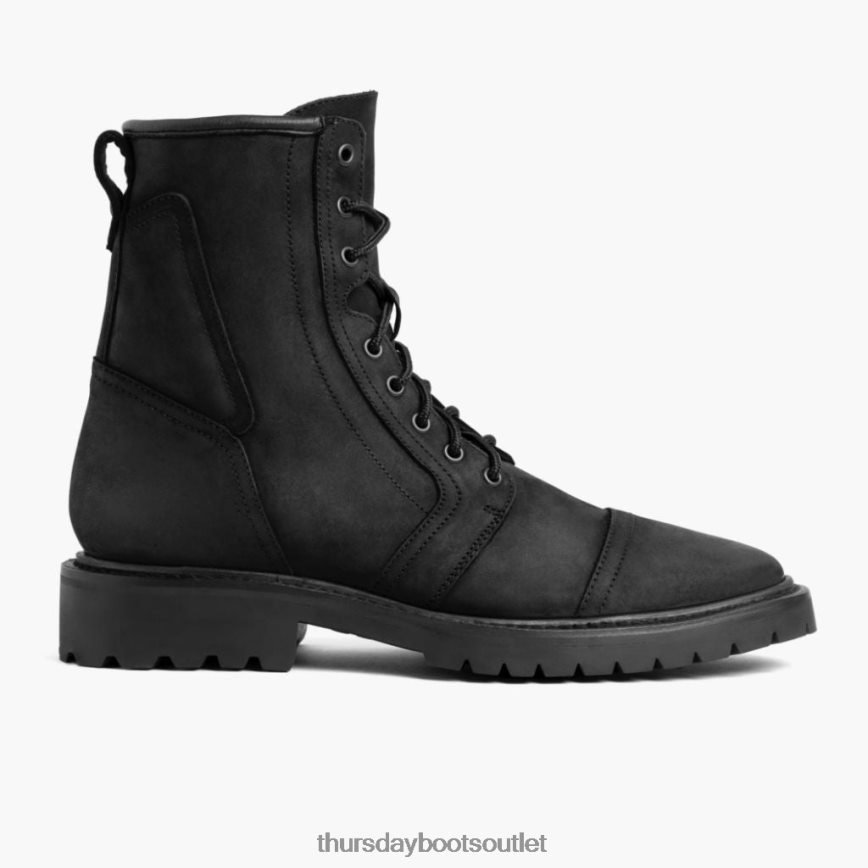 pl Thursday Boots mężczyźni casa moto czarny mat V64N6220 buty