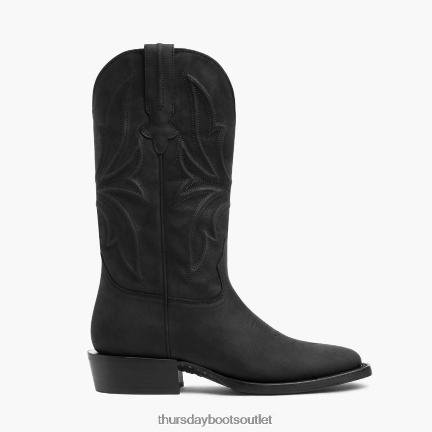 pl Thursday Boots mężczyźni desperat czarny mat V64N62102 buty