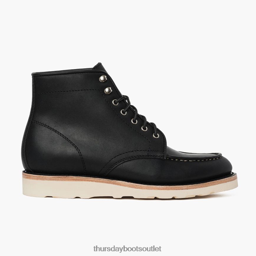 pl Thursday Boots mężczyźni dyplomata czarny mat V64N6260 buty