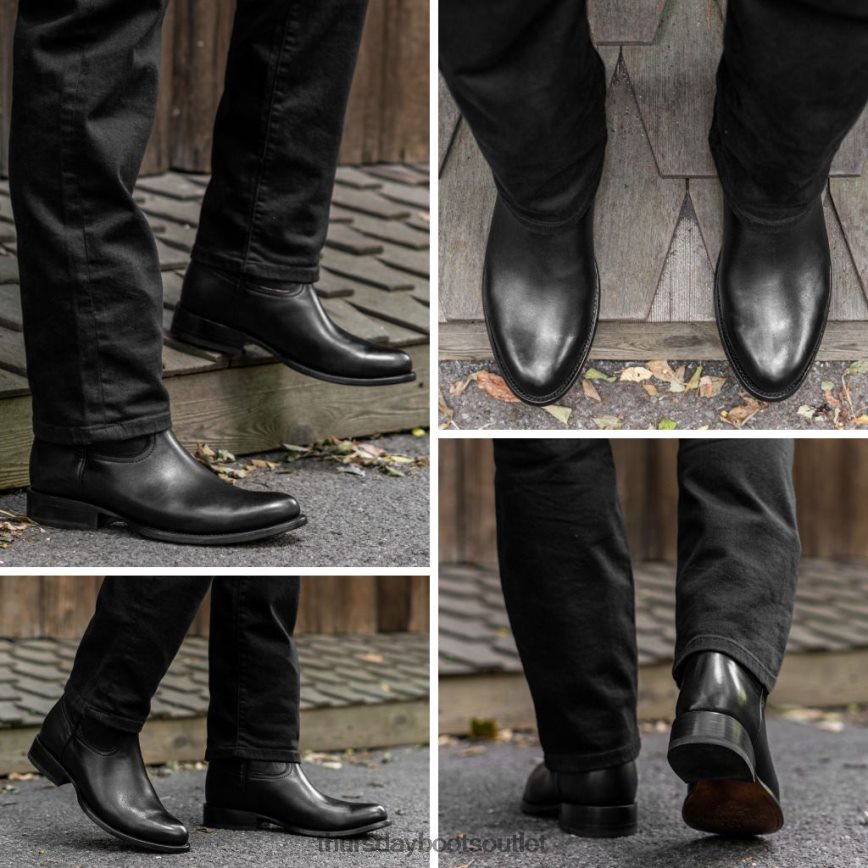 pl Thursday Boots mężczyźni granica czarny V64N62113 buty
