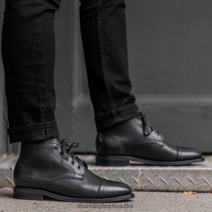 pl Thursday Boots mężczyźni kadet czarny V64N6236 buty