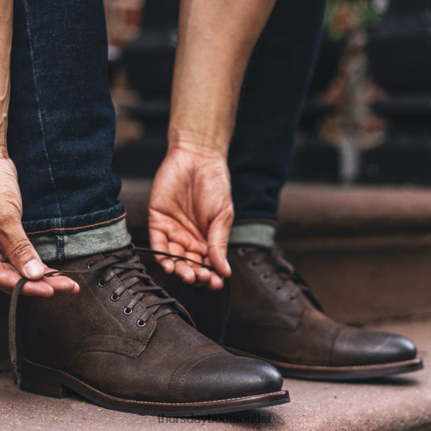 pl Thursday Boots mężczyźni kadet mokka V64N6238 buty