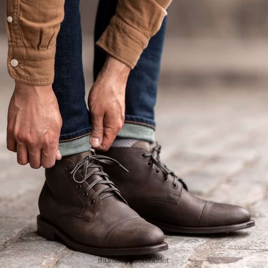 pl Thursday Boots mężczyźni kadet tytoń V64N6235 buty