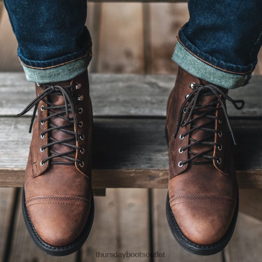 pl Thursday Boots mężczyźni kapitan adobe arizona V64N621 buty