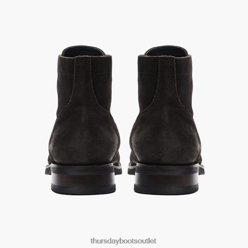 pl Thursday Boots mężczyźni kapitan ciemnooliwkowy zamsz V64N6216 buty