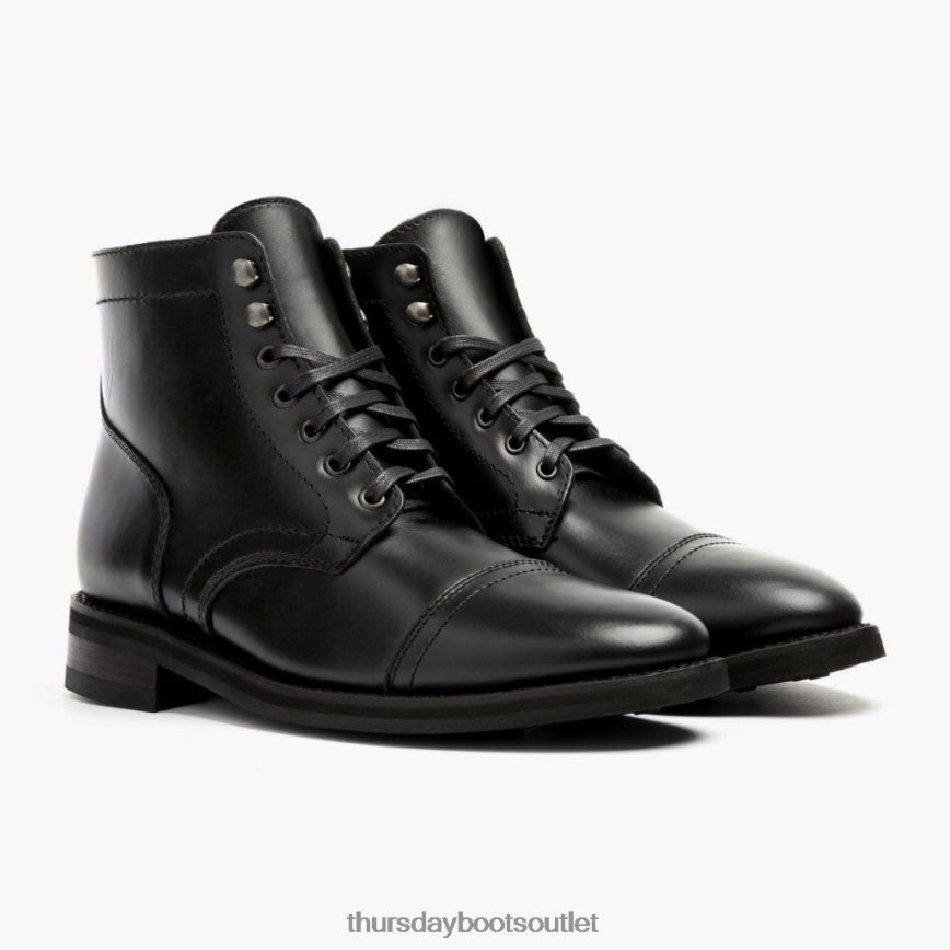pl Thursday Boots mężczyźni kapitan czarny V64N6211 buty