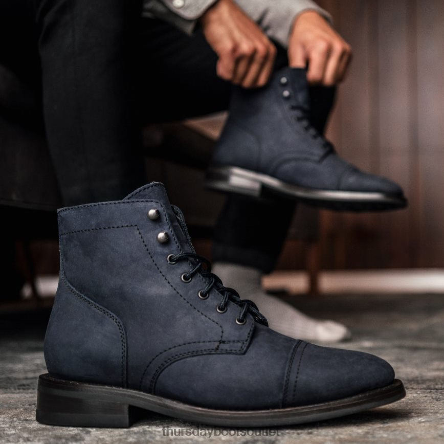 pl Thursday Boots mężczyźni kapitan marino matowy V64N627 buty