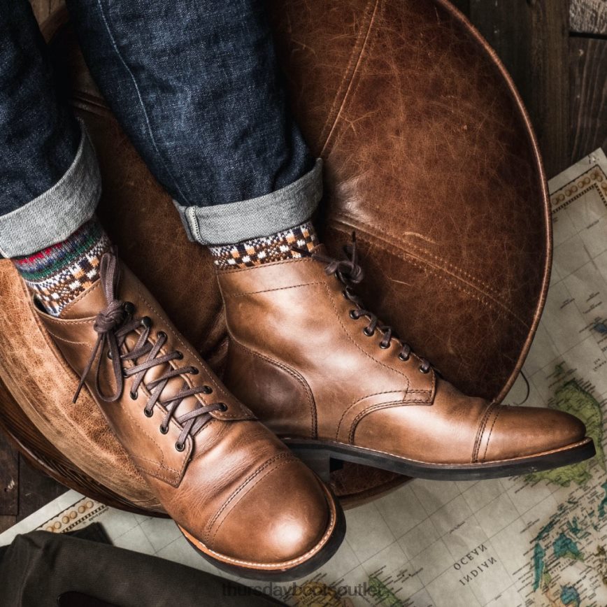 pl Thursday Boots mężczyźni kapitan naturalny V64N6223 buty