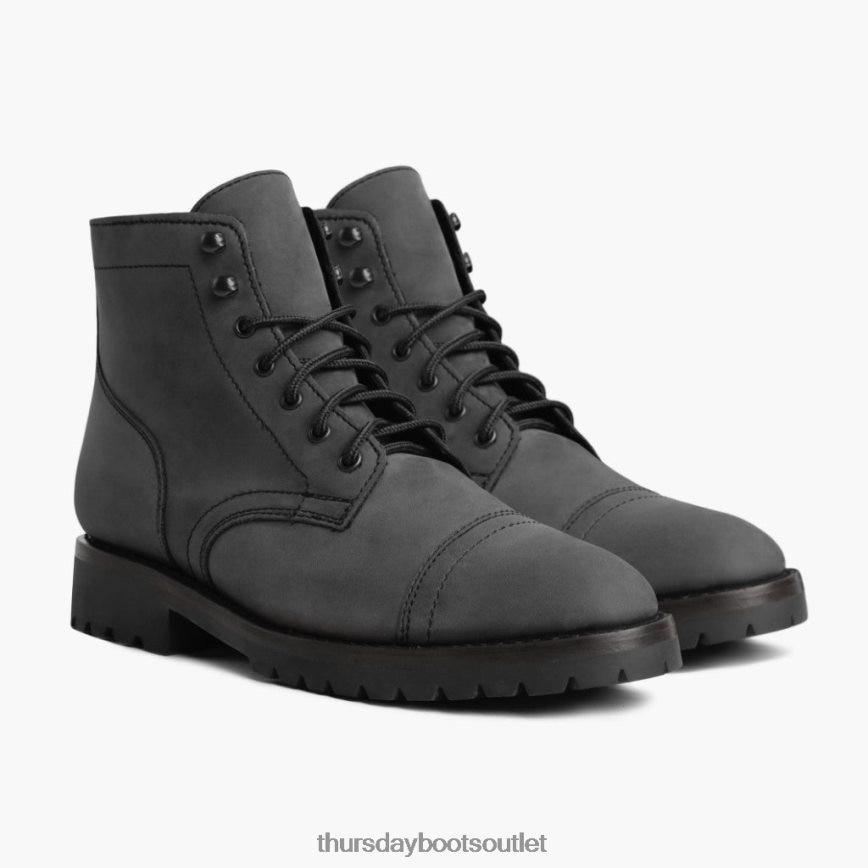 pl Thursday Boots mężczyźni kapitan szary mat V64N6213 buty