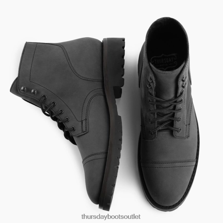 pl Thursday Boots mężczyźni kapitan szary mat V64N6213 buty